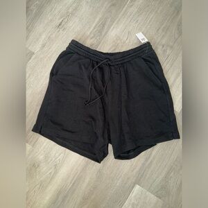 old navy lounge shorts - L - black